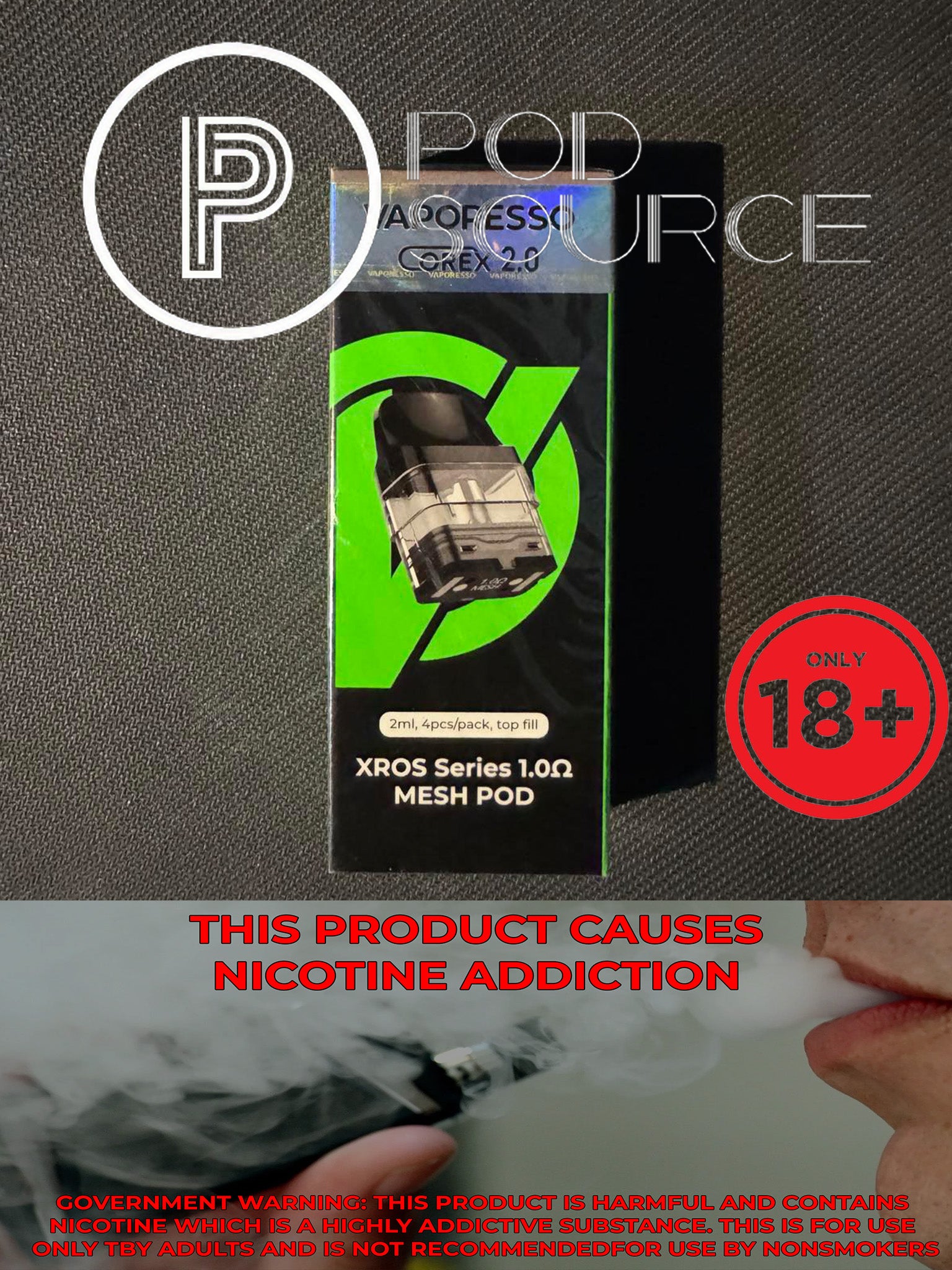 Vaporesso Xros Series Cartridge Corex 2.0 (4 pcs per pack) podsourcephilippines Vaporesso Xros Series Cartridge Corex 2.0 (4 pcs per pack) podsourcephilippines