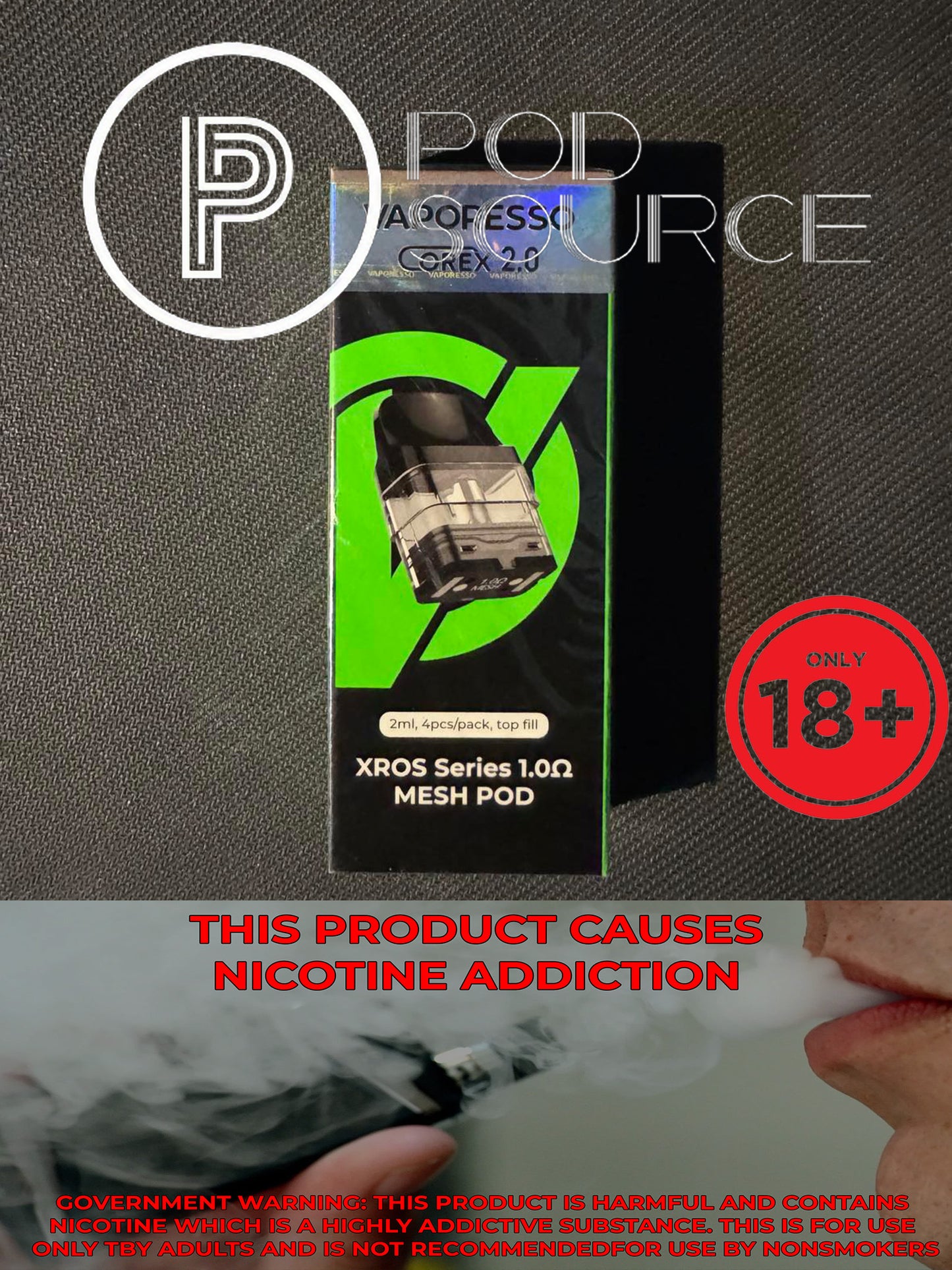 Vaporesso Xros Series Cartridge Corex 2.0 (4 pcs per pack)