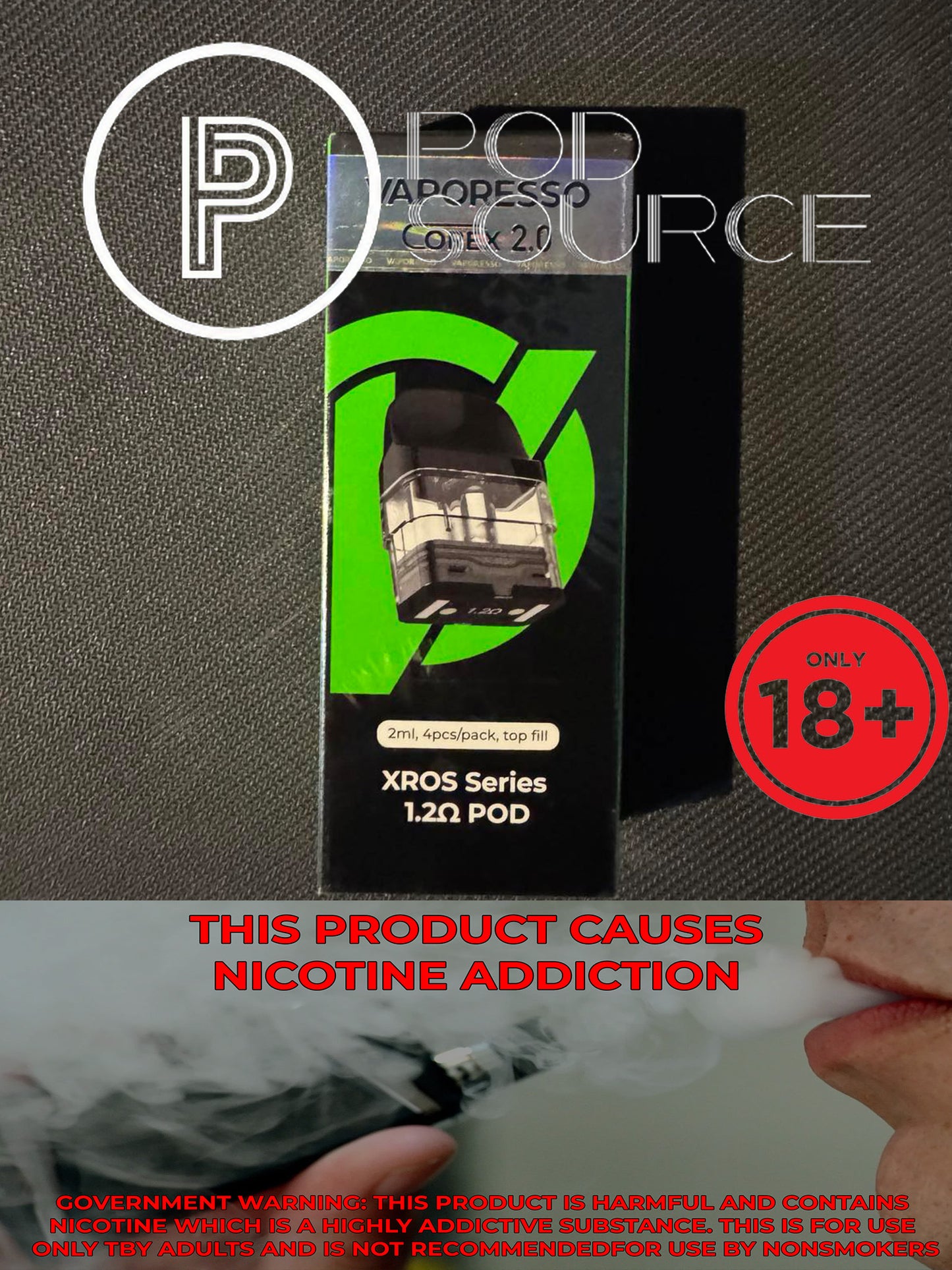 Vaporesso Xros Series Cartridge Corex 2.0 (4 pcs per pack)