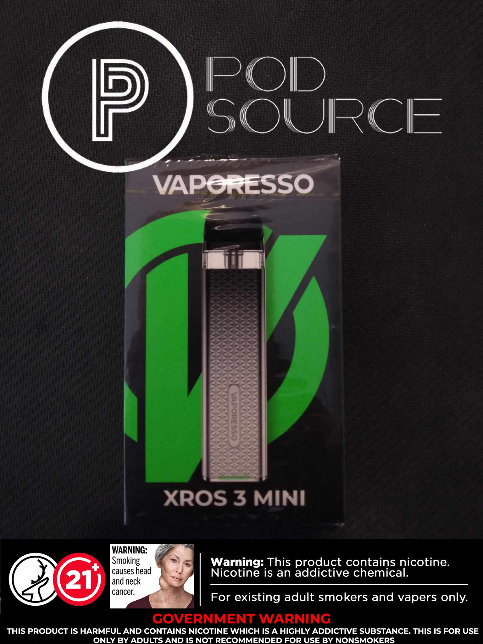 Vaporesso Xros 3 Mini 1,000 mAh podsourcephilippines Vaporesso Xros 3 Mini 1,000 mAh podsourcephilippines