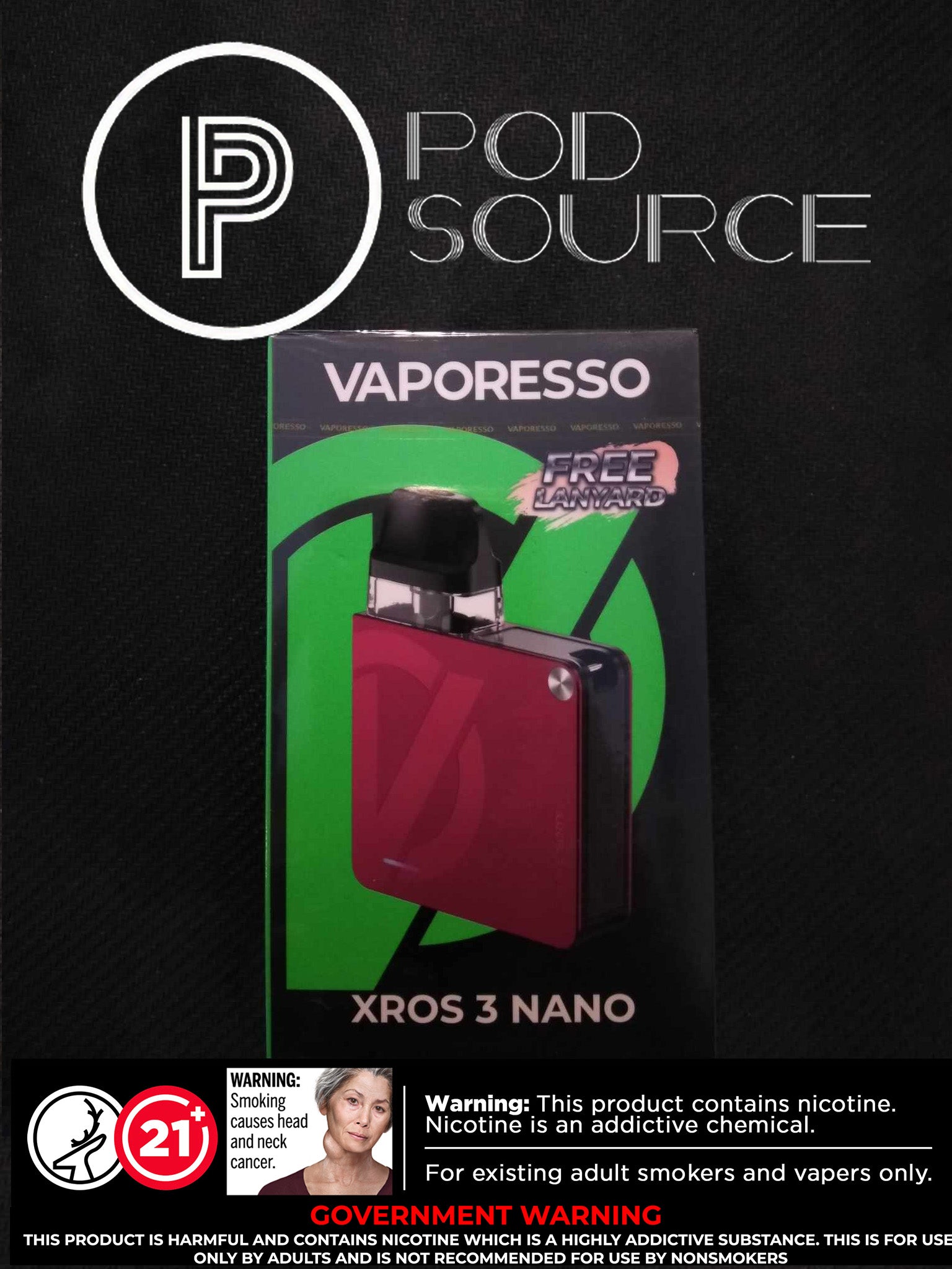 Vaporesso Xros Lanyard Vaporesso Xros 3 Nano 1,000 mAh podsourcephilippines Vaporesso Xros Lanyard Vaporesso Xros 3 Nano 1,000 mAh podsourcephilippines