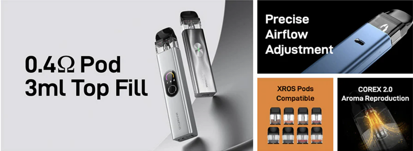 Vaporesso Xros 4 Mini Kit 1,000 MAH
