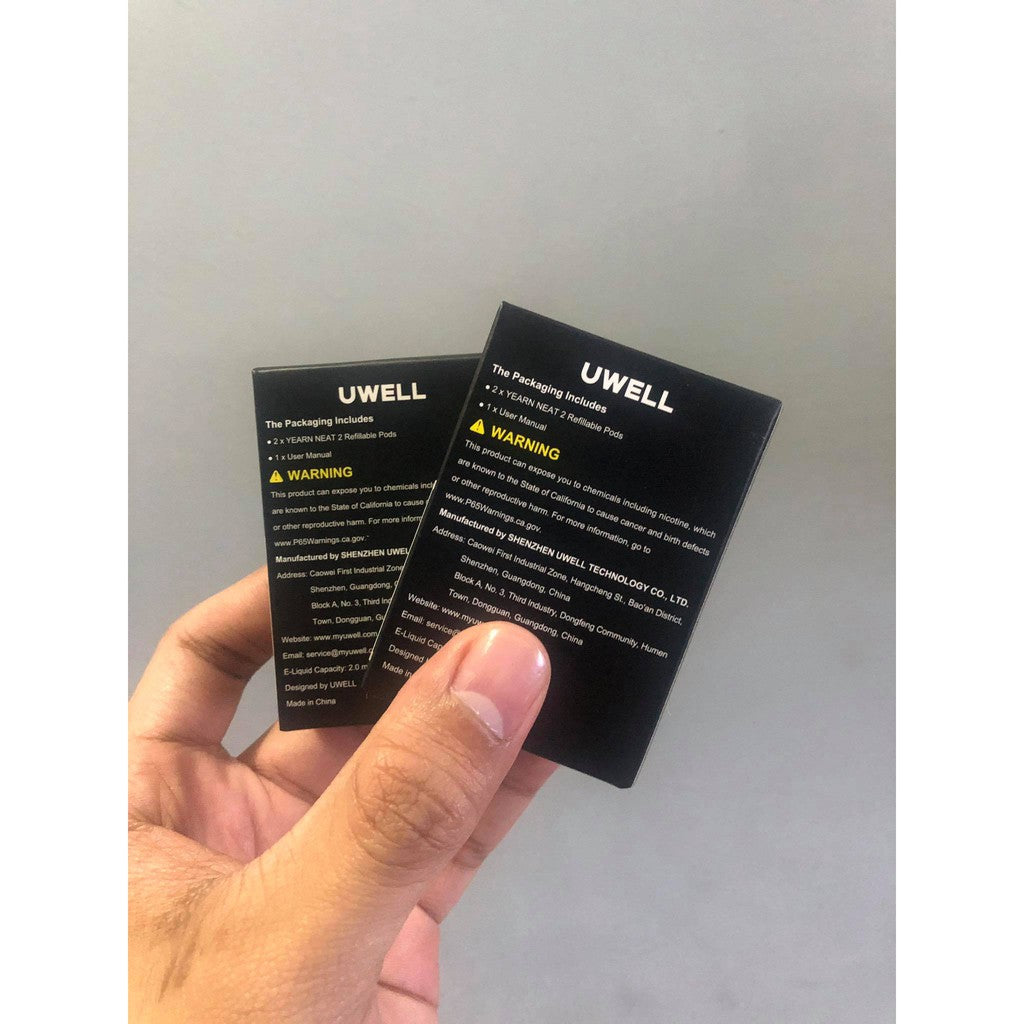 Uwell Yearn Neat 2 / Popreel Cartridge (0.9 Ohms, 2 pcs per pack)