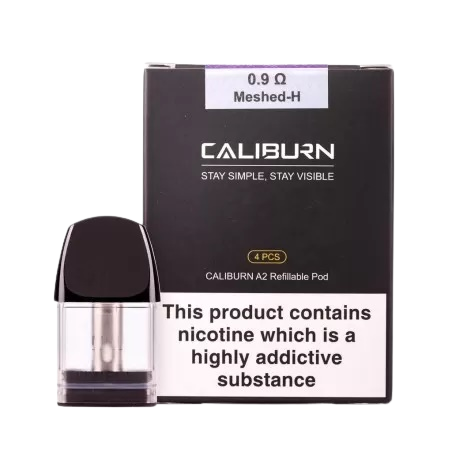 Caliburn A2 / Caliburn Koko AK2 Replacement Cartridge (4 Cartridges per Pack)