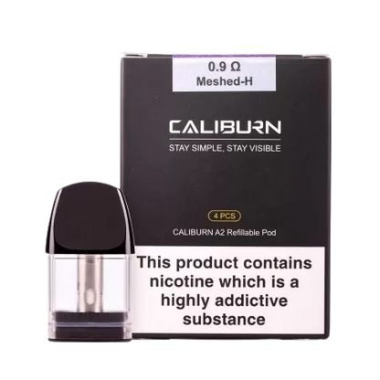 Caliburn A2 / Caliburn Koko AK2 Replacement Cartridge (4 Cartridges per Pack)