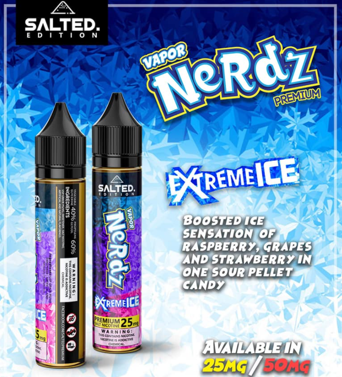 extreme ice vape juice CUSTOM SUMMIT SALT main image 0