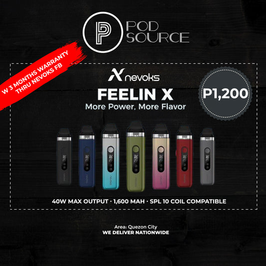 Nevoks Feelin X Pod Kit 1,600 mAh