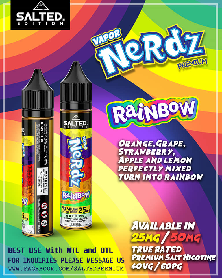 Salted Edition Vapor Nerdz 30ml podsourcephilippines Salted Edition Vapor Nerdz 30ml podsourcephilippines