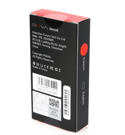 Oxva Unicoil 5 coils per pack