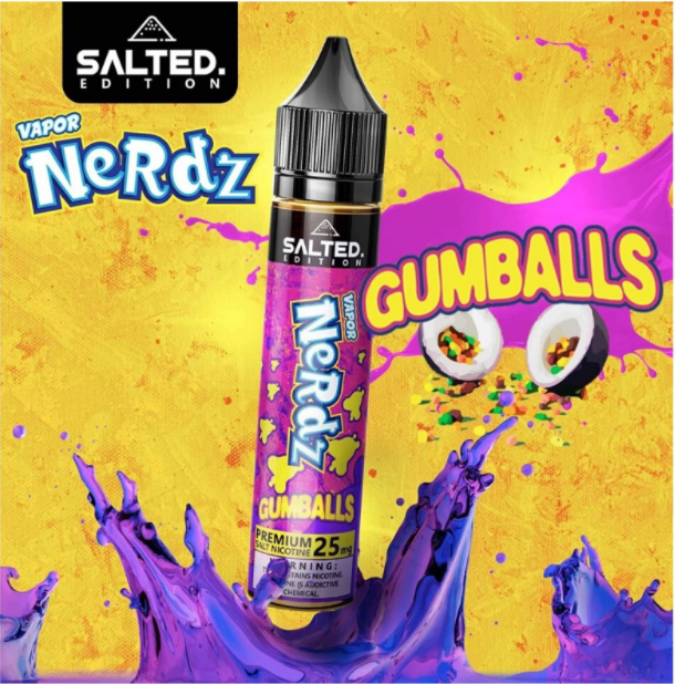 Nerdz Rool Salted Edition Vapor Nerdz 30ml – podsourcephilippines
