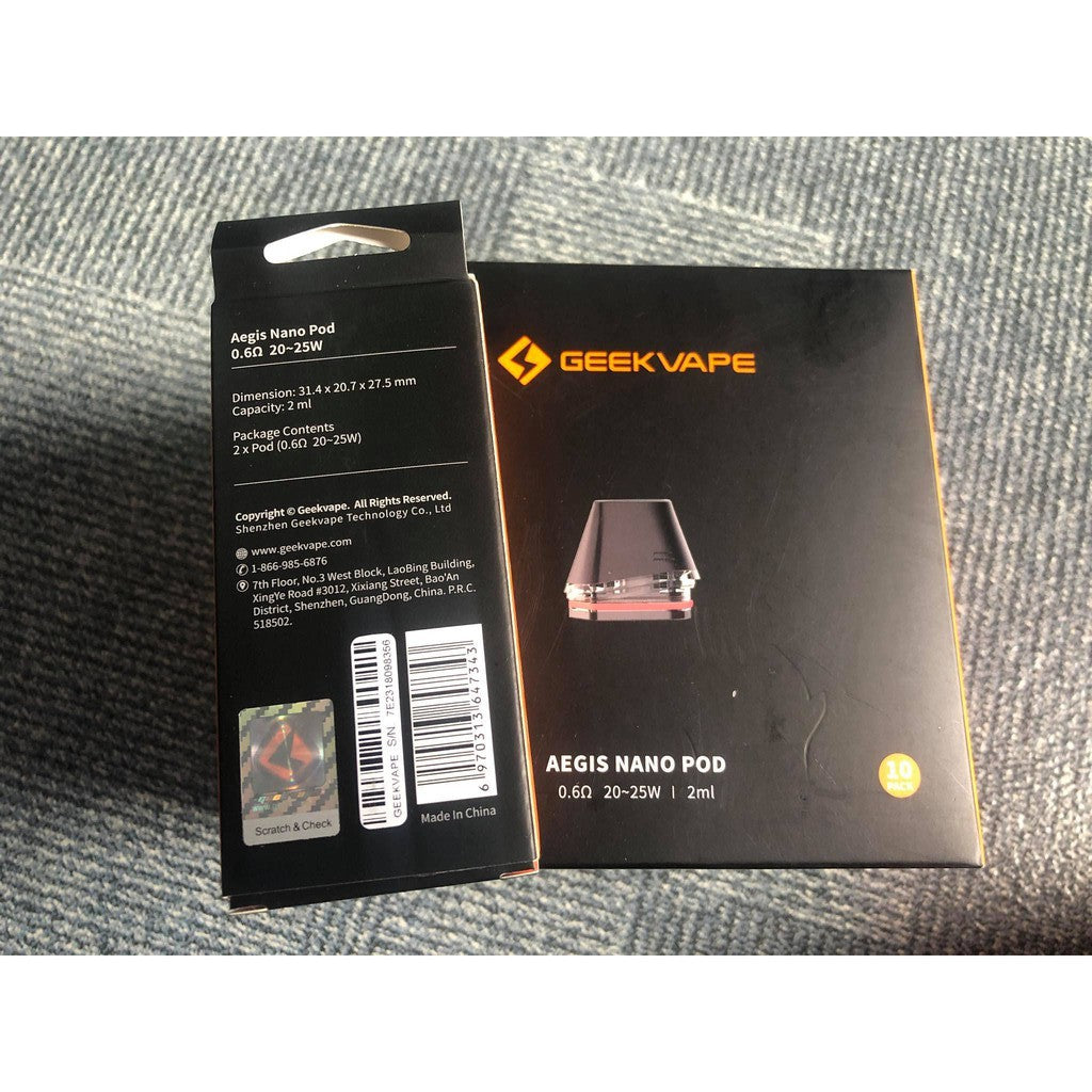 Geekvape Aegis Nano Cartridge (2 pieces per pack) 0.6 ohms