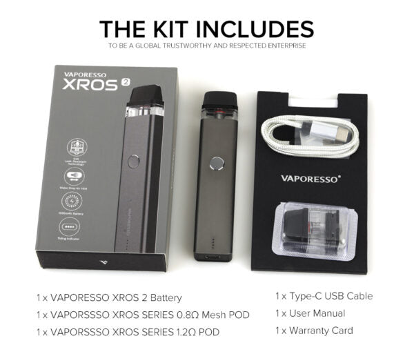 Vaporesso Xros 2 Pod System 1,000 mAh